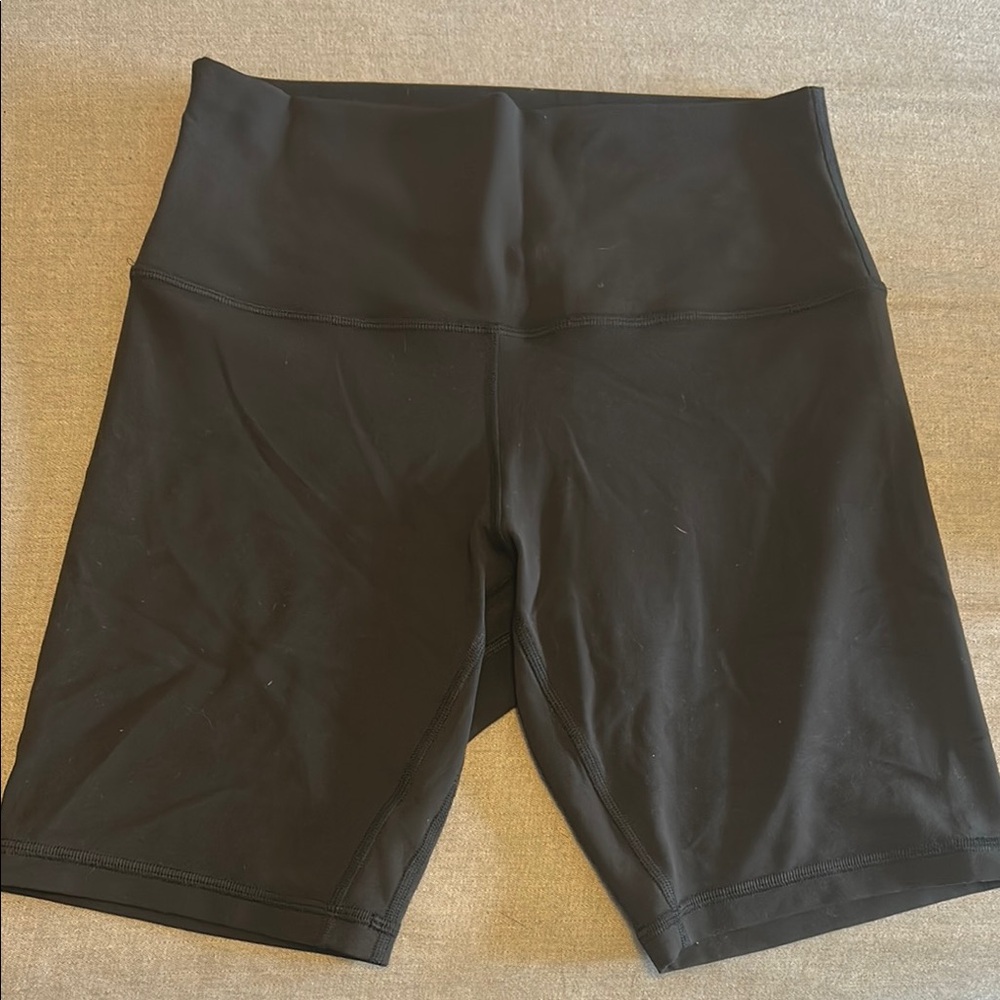 Women's Align Black High-Waisted Shorts
